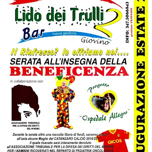 Serata solidale con Catanzaro Calcio 2017